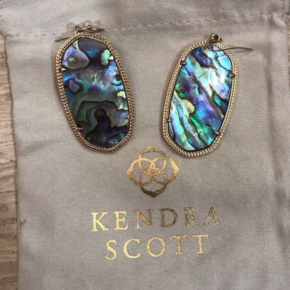 Kendra Scott Danielle Earrings | Abalone - Picture 3 of 7